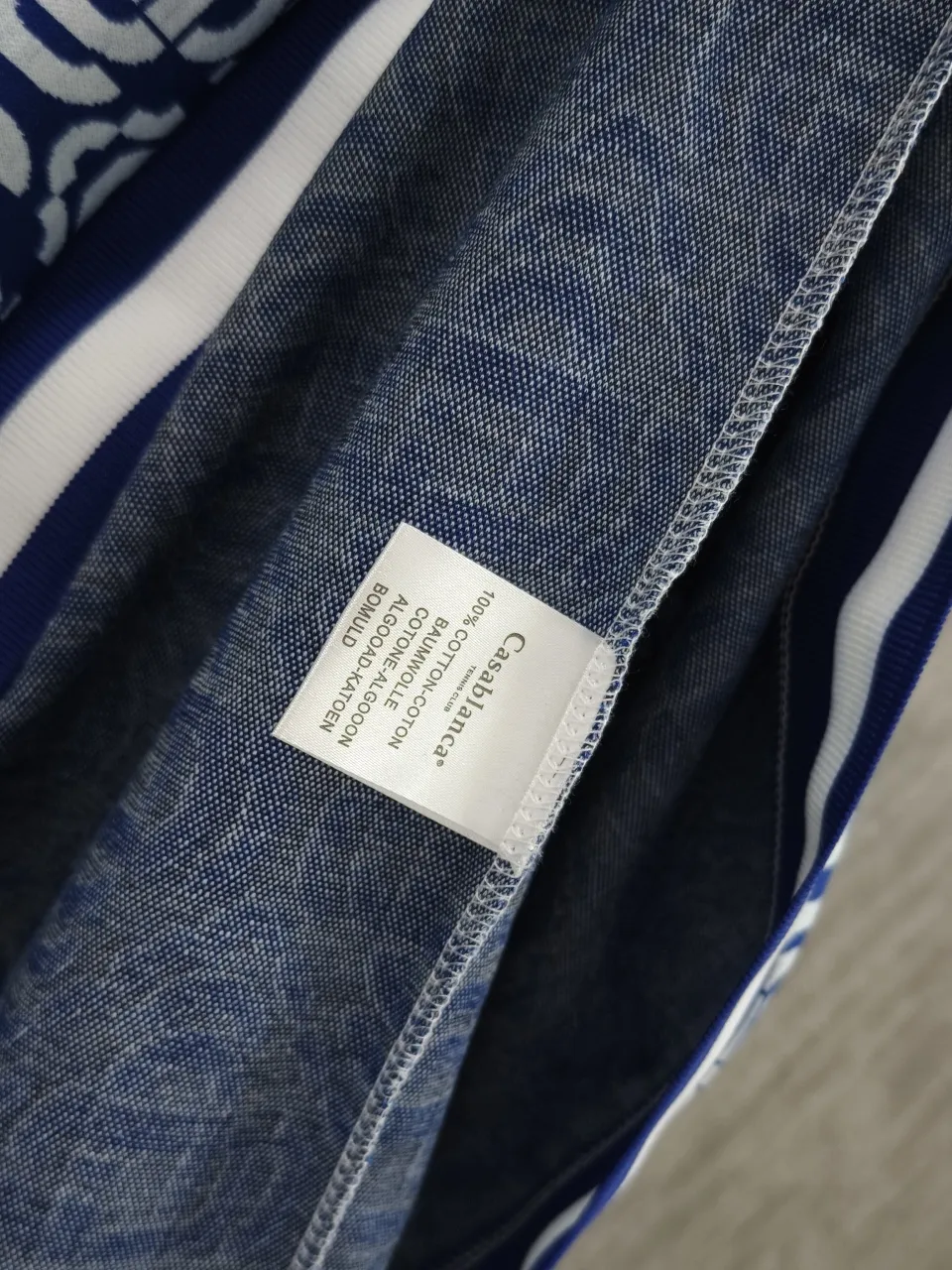 🌈🌈 Casablanca/Casablanca All-over logo jacquard Lapel short-sleeved polo shirt Selected soft waxy terry cotton fabric, fluffy and skin-friendly, breathable and not sweaty Customized fabric using wafer cloth weaving method, jacquard knitting technology, straight cut, smooth, comfortable upper body Breathable, concave and convex three-dimensional sense, fashionable and casual wear Color: Black Sizes:M-3XL